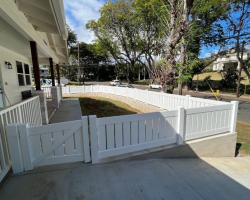 Cement Wall Small Fence Finish 5