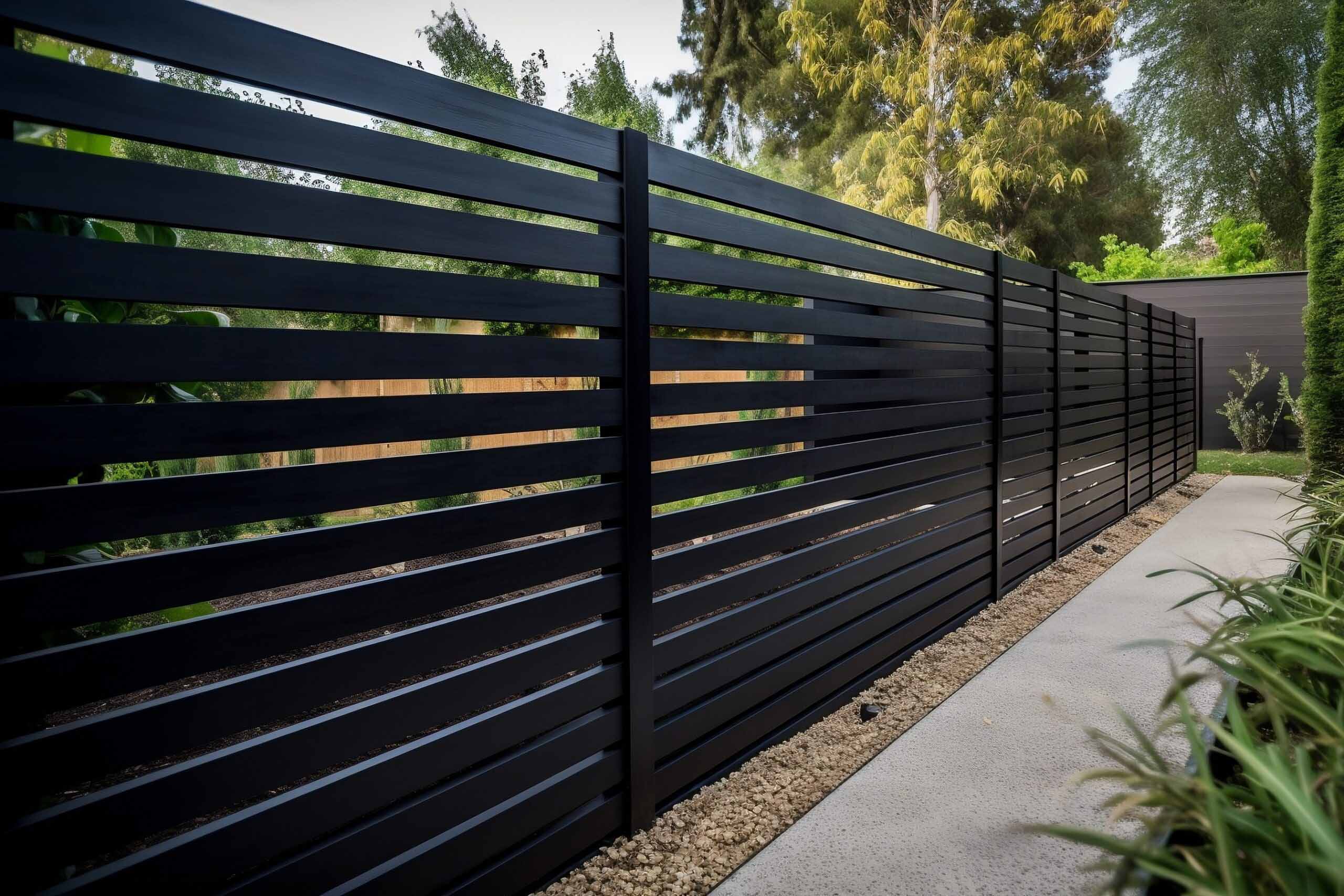 residential quickscreen fence